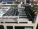 Yapıştırma yapıştırıcı dosyası Otomatik dalgalanmış kutu yapım makinesi 2800mm tahrikli pnevmatik