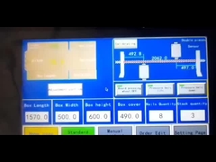 Yarım Otomatik 2000mm Dalgalanmış Kutusu Dikiş Makinesi Karton Stapler Tel Pnömatik Sürücü
