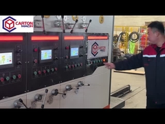 Oluklu Mukavva Kutu Yapma Makinesi