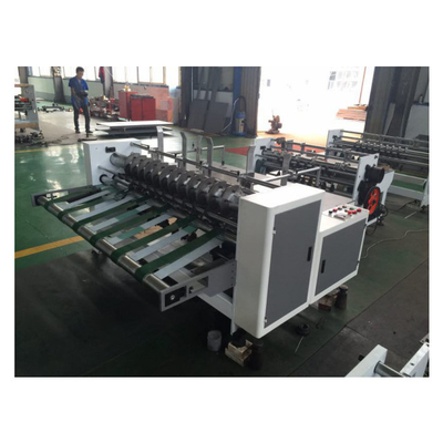 1200mm Bilgisayarlı Bölme Slotter Montaj Gürültülü Karton Kutusu Makinesi