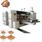 Hidrolik Powered Pizza Kutusu Yapma Makinesi Karton Kalıp Kesme Makinesi Çok Renkli