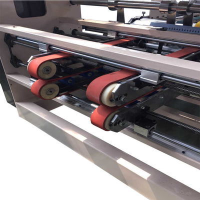 Otomatik dikiş yapıştırma yapışkan borulu karton kutu makinesi