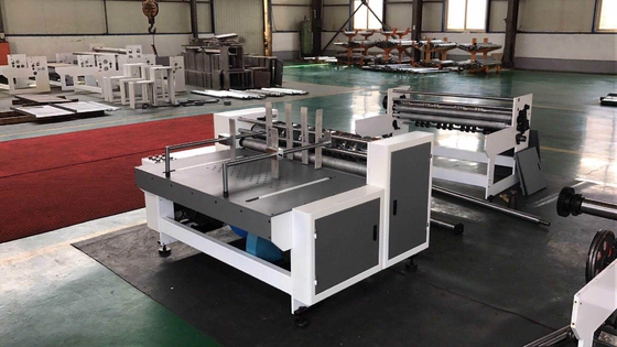 1200mm Bilgisayarlı Bölme Slotter Montaj Gürültülü Karton Kutusu Makinesi