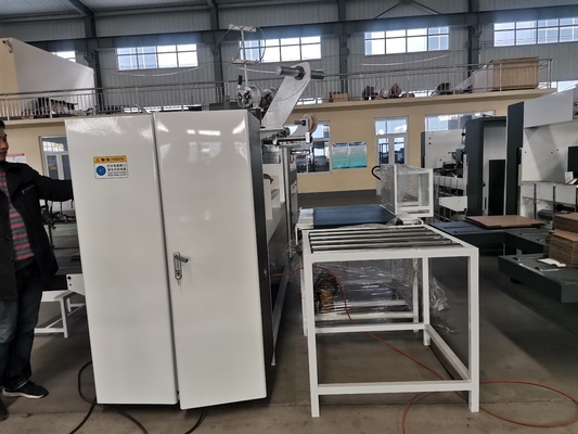 Yarı Otomatik Dikiş 1100mm Oluklu Mukavva Kutu Makinası