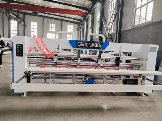 Son Derece Otomasyon Karton Katlama Oluklu Kutu Yapıştırma Makinesi 0 ~ 220m / Dak