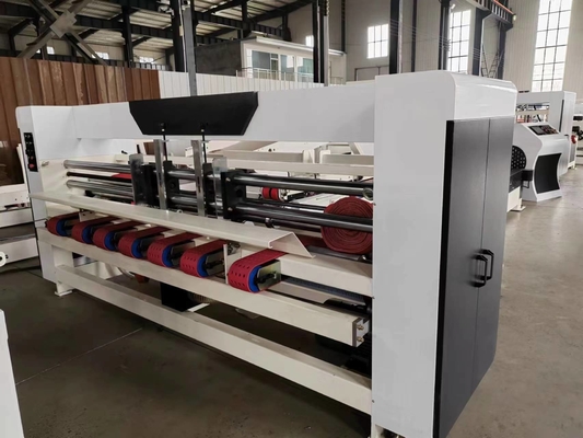 Bilgisayarlı Oluklu Karton Kutu Makinesi Dikiş Katlama Tutkal Makinesi Güç Tasarrufu
