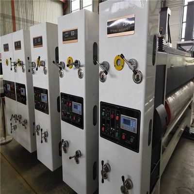 Flexo Yazıcı Slotter Kalıp Kesici Özelleştirilmiş Hız Paketleme Üretimi