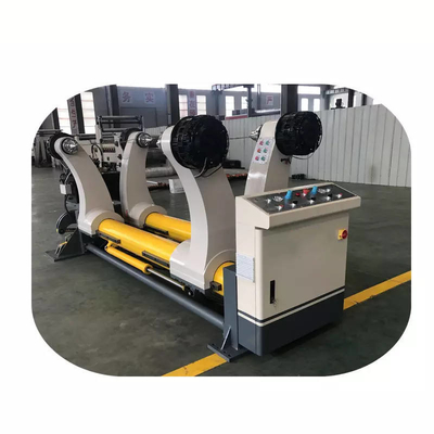 Gürültülü Karton Kutusu Makine Hidrolik Çubuksuz Mill Roll Stand Etkili