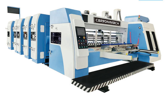 50-100 adet/dakika Kapasiteli Yüksek Kapasiteli Flexo Oluklu Plaka Tipi Makine