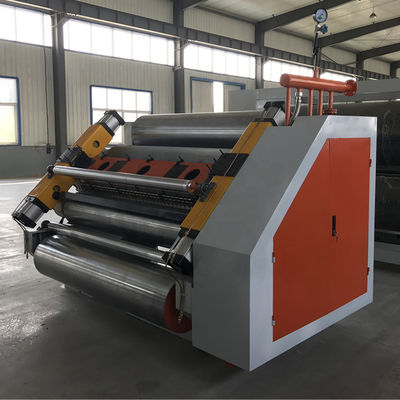 Pnömatik Tahrikli Otomatik 1600mm Tek Yüzlü Oluklu Mukavva Kutu Makinası