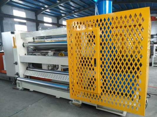 3 Katmanlı 1600mm Oluklu Mukavva Üretim Hattı Otomatik